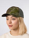 Бейсболка FLEXFIT арт. 6511MC (камуфляж / коричневый)